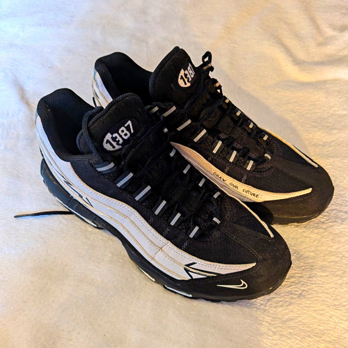 Nike air max - air, black/white